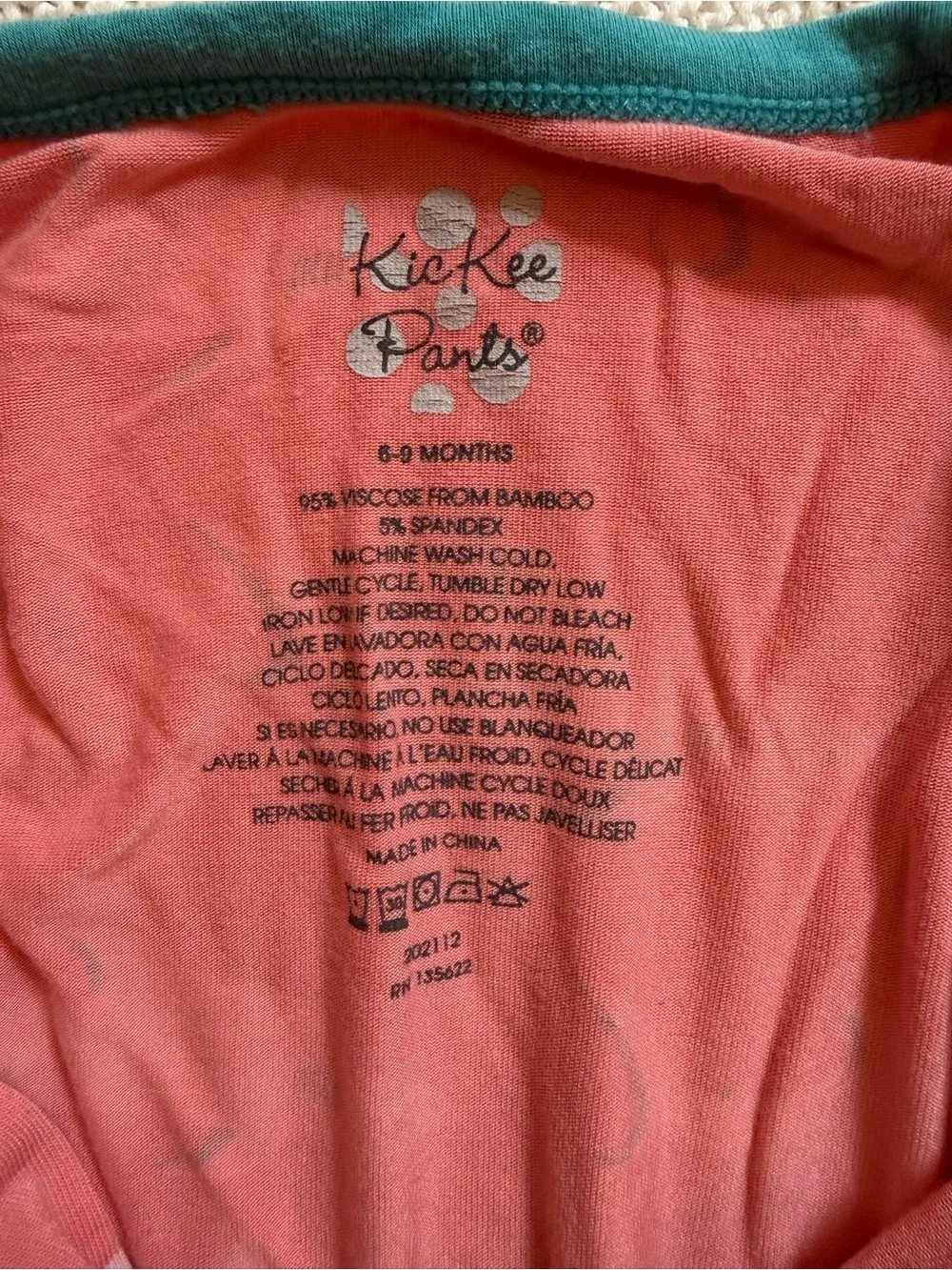 Kickee Pants soft coral